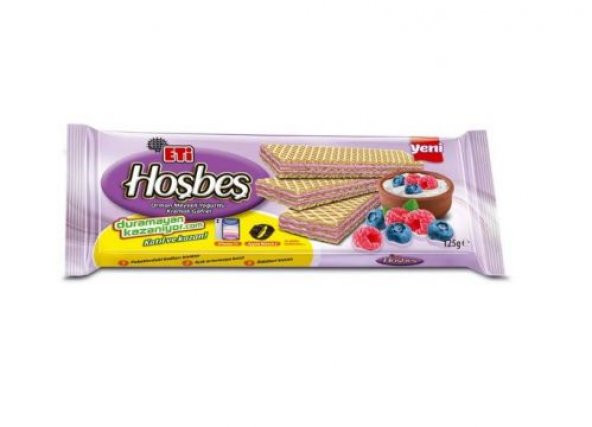 Eti Hoşbeş Orman Meyveli Yoğurtlu 125 Gr