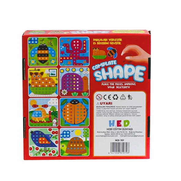 HED 708 Complete Shape -Hobi Oyuncak - 2