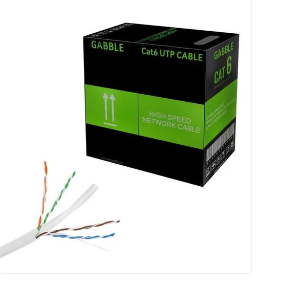 GABBLE Cat6 Kablo 23Awg 305Mt  Gab-Ck305