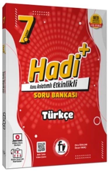 7. Sınıf Fi Türkçe Hadi Konu Anlatımlı Etkinlikli Soru Bankası Fi Yayınları