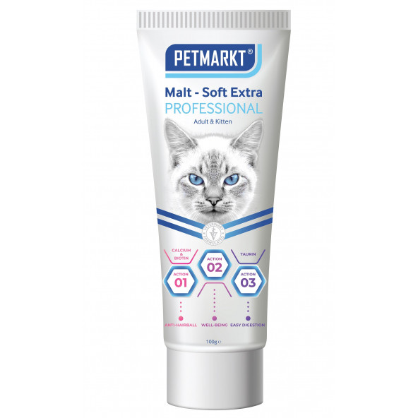 Petmarkt  Malt Paste 100 Gr Tüy Yumağı Önleyici Yetişkin Ve Yavru Kedi maltı