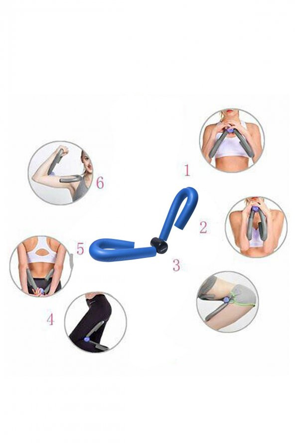 Avessa Thigh Master Kelebek Egzersiz Seti Mavi - 2