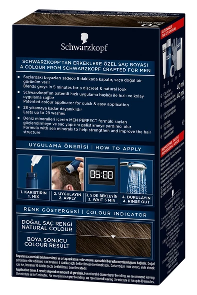 Schwarzkopf Schwarzkopf Saç Boyası 70 - Koyu Kahve - 5