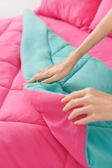 Karaca Home Smart Comfort Raspberry Çift Kişilik Uyku Seti - 4