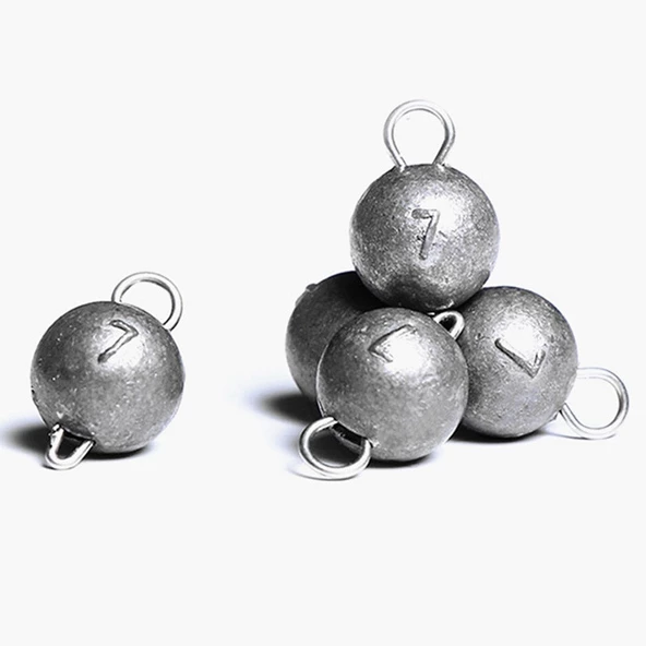 Hokkaido 10 Adet 14 Gram Mafsallı Kurşun,kurşun Çapı:1,3 Cm - 2