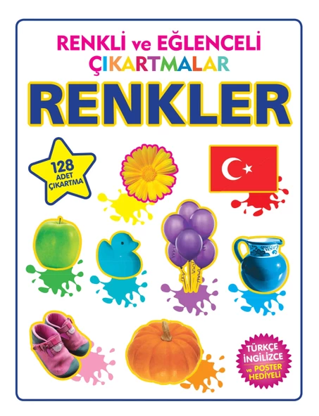 Renkli ve Eğlenceli Çıkartmalar Renkler
