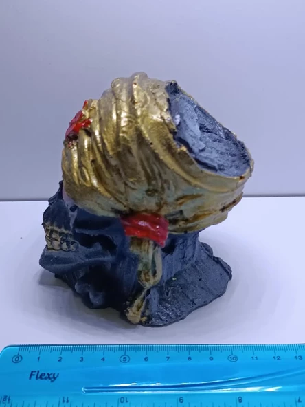 Netx Korsan Kafa 10x7x10 cm  Akvaryum Dekoru - 4