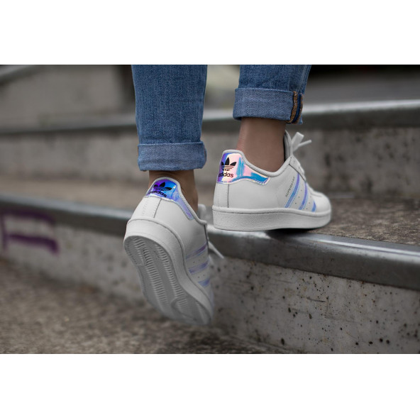 Adidas Superstar AQ6278 Kadın Günlük Spor Ayakkabı - 5