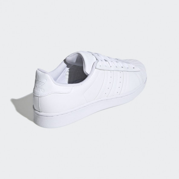 Adidas Superstar Foundation B27136 Beyaz Günlük Spor Ayakkabı - 5