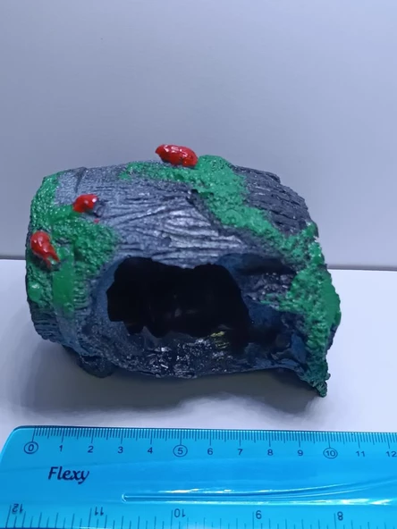 Netx Eski Fıçı 10x6x7 cm  Akvaryum Dekoru - 2