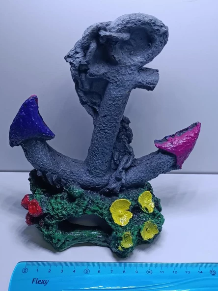 Netx Çapa 13x9x12 cm Akvaryum Dekoru - 4