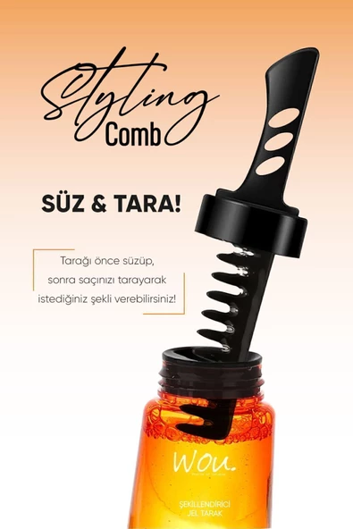 Wou Şekillendirici Jel Tarak 260 ml - 6