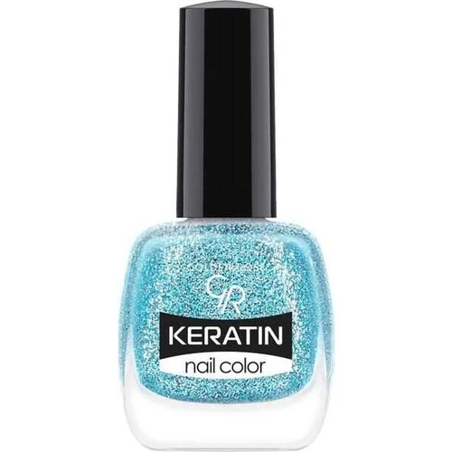 Golden Rose Keratin Nail Color Glitter No:411