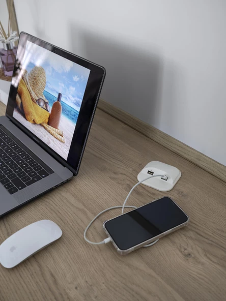 Erezoğulları Mobilya Asil Çekmeceli Yazı Tahtalı Çalışma Masası 120cm - 3