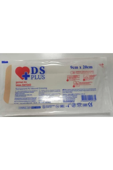 Damla Sağlık Plus Nonwoven Yara Örtüsü 9x20 cm 5'li