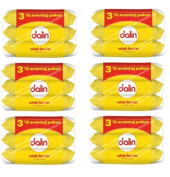 Dalin Islak Havlu 56 Lı x 18 Paket 1008 Yaprak
