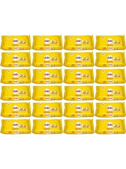 Dalin Islak Havlu 56 Lı x 24 Paket 1344 Yaprak - Resim 2