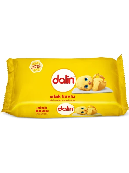 Dalin Islak Havlu 56 Lı x 4 Paket 224 Yaprak - Resim 3