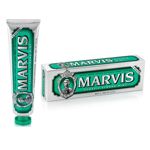 Marvis Classic Strong Mint Florürlü Diş Macunu 85 ml 2 Adet - 2