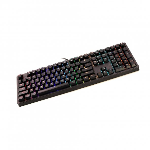 MF Product Strike 0566 Kablolu Rgb Gaming Gerçek Mekanik Klavye - Resim 4
