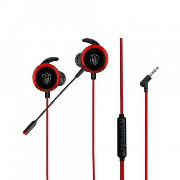MF Product Strike 0643 Mikrofonlu Kablolu Kulakiçi Oyuncu Kulaklığı Kırmızı