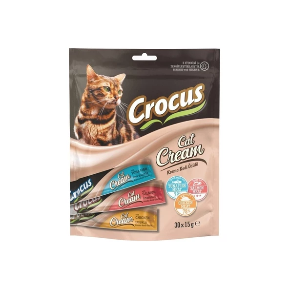 Crocus Kedi Ödül Karışık 30*15gr