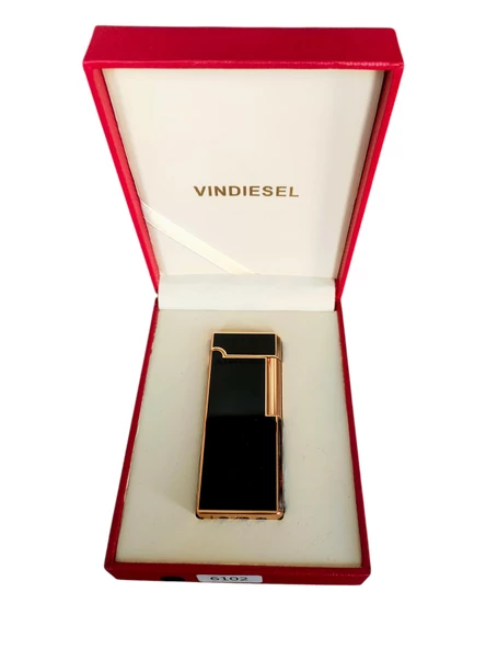 VinDiesel Özel Kutulu Dupont Gazlı Çakmak V-14 - 6
