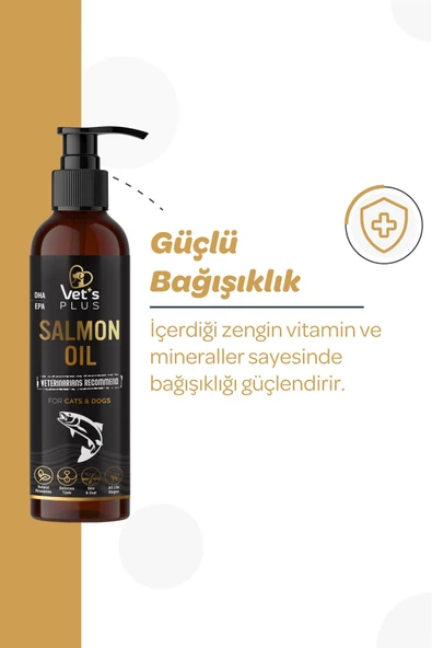 Vet's Plus Kedi Ve Köpek Balık Yağı 200ml - 4
