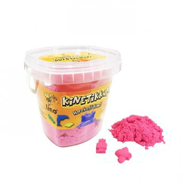 LINO KINETIK KUM 500 GR KOVA PEMBE LN-500P ürün görseli