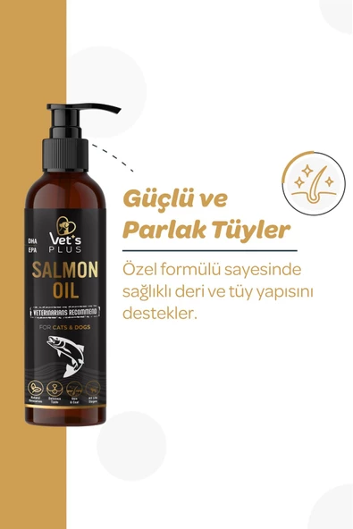 Vet's Plus Kedi Ve Köpek Balık Yağı 200ml - 5