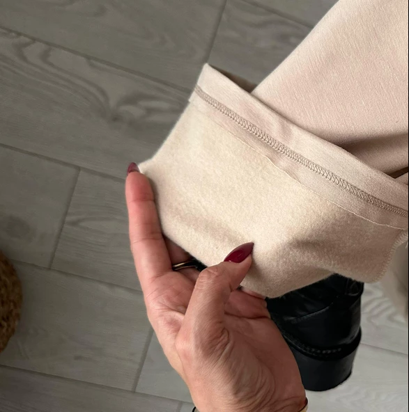 Bol İspanyol paça pantolon 75665 - 2