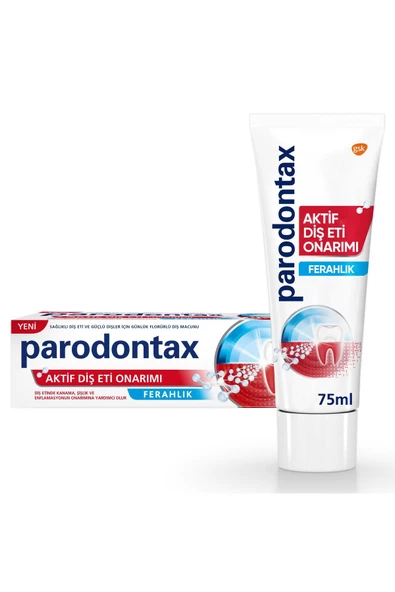 Parodontax Aktif Diş Eti Onarımı Ferahlık Diş Macunu 75 ml