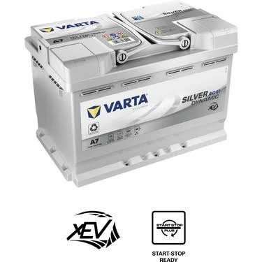 A7 12V 70 AH 760A EN VARTA AKÜ AGM START STOP AKÜ Ü.T  HAZİRAN  2025