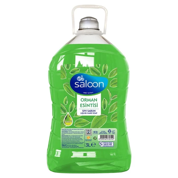 Saloon Sıvı Sabun Orman Esintisi 3 Lt x 6 Adet - 2