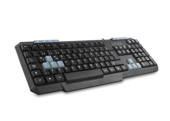 EVEREST Siyah USB Q Multimedia Klavye KB-700 - 2