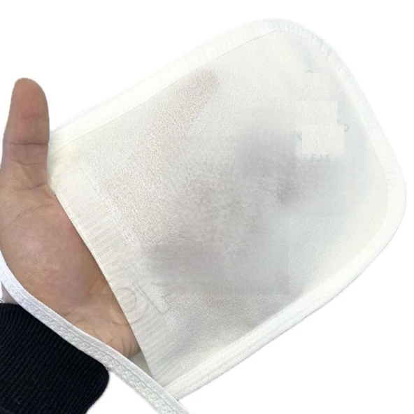 24 Adet İpli Banyo Hamam Kesesi Kaliteli %100 Doğal Floş İplik Sert 18x26 cm - 2