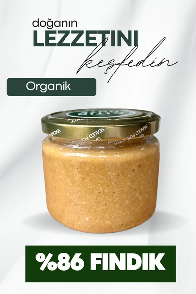 Şekerli Fındık Ezmesi - %86 Fındık - 300 gr - Resim 2