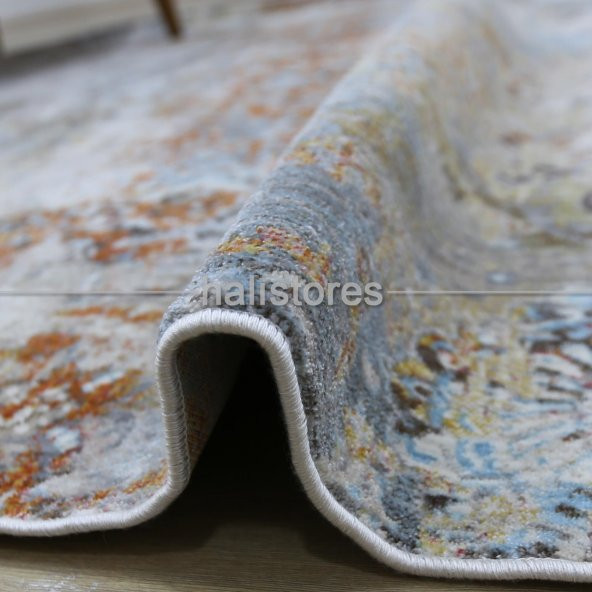 Modern Renkli Oval Halı 7/25 9022  Çok Renkli 200 x 290 - 4