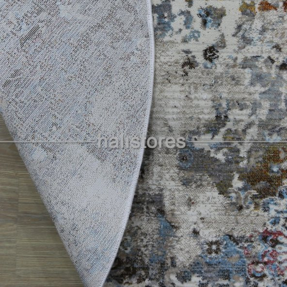 Modern Renkli Oval Halı 7/25 9022  Çok Renkli 200 x 290 - 6