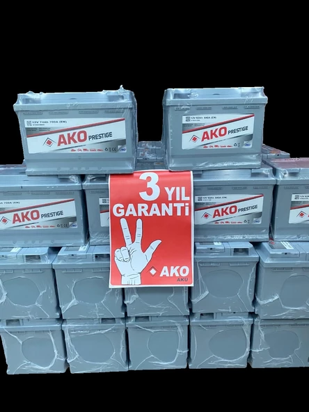 AKO 72 AH AKÜ 2024 ÜRETİM 3 YIL GARANTİ - 6