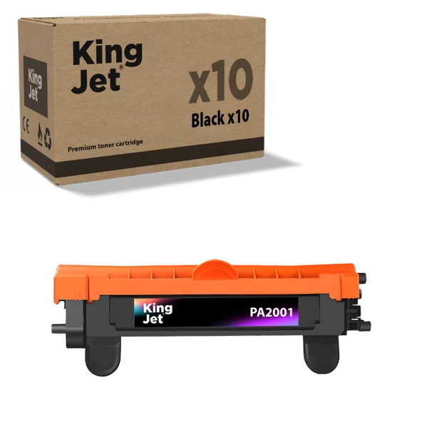 KingJET PA2001 Muadil Toner 10'lu Paket - Kyocera Uyumlu TK-1240/TK-1248 Muadil Toner