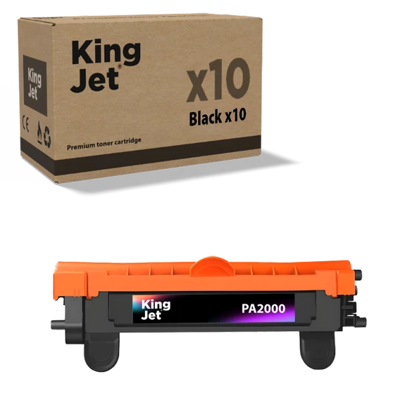 KingJET PA2000 Muadil Toner 10'lu Paket - Kyocera Uyumlu TK-1240/TK-1248 Muadil Toner