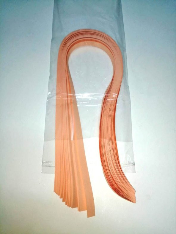 Hayal 1x50cm Quilling Kağıdı - Koyu Somon Renk 70li - 3