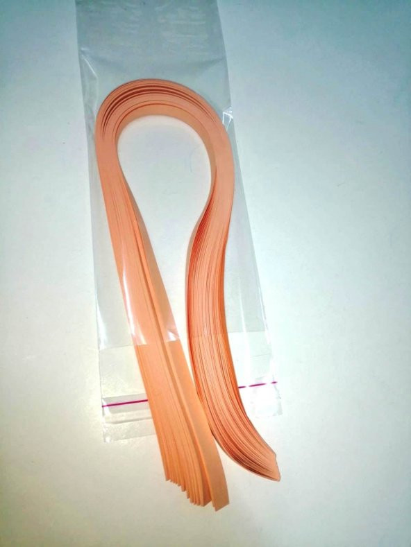 Hayal 1x50cm Quilling Kağıdı - Koyu Somon Renk 70li - 4