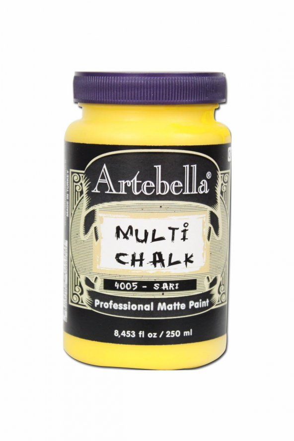 Artebella Multı Chalk 4005250 Sarı 250 Ml. - 2