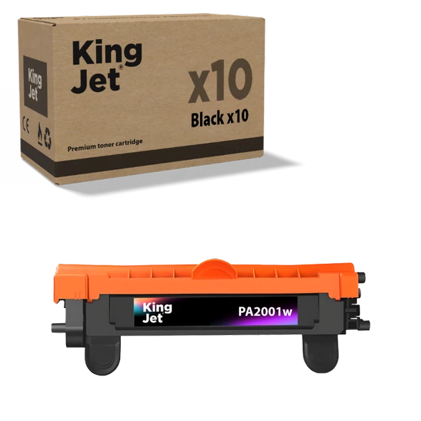KingJET PA2001w Muadil Toner 10'lu Paket - Kyocera Uyumlu TK-1240/TK-1248 Muadil Toner