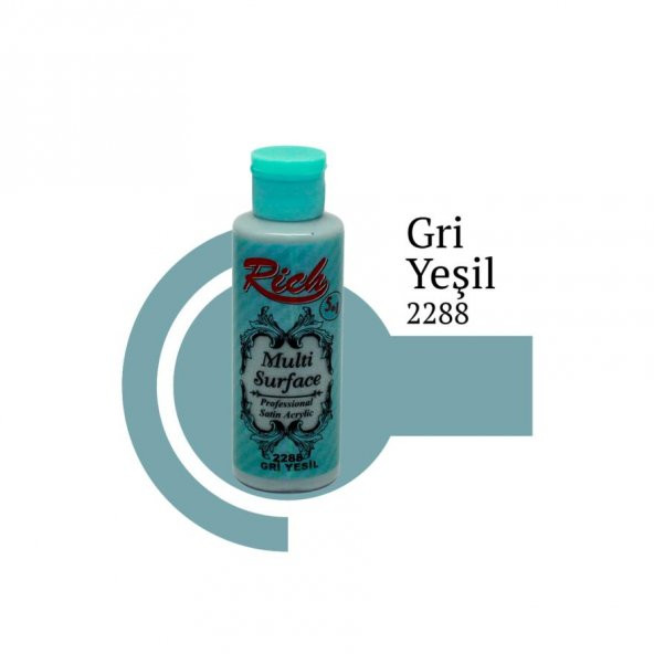 Rich Multi Surface 120 Cc Gri Yeşil 2288