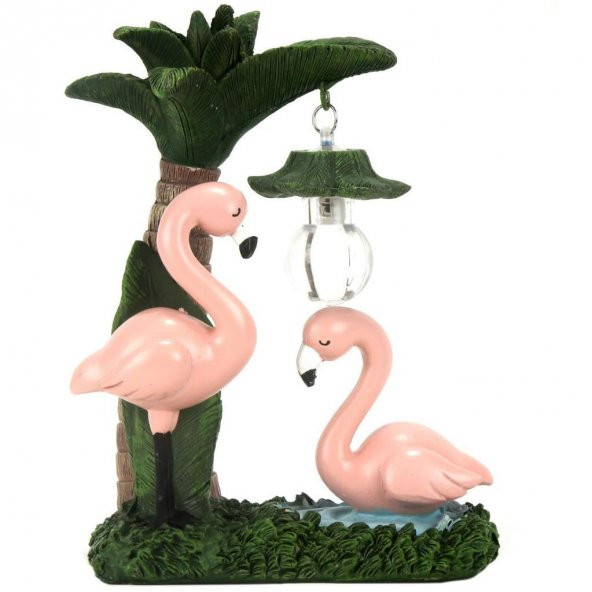 Flamingo Işıklı Biblo Flamingo Puf Yastık Flamingo Cep Aynası - 4