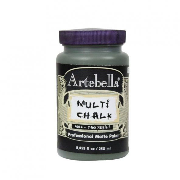 Artebella Multı Chalk 4012250 Yağ Yeşili 250 Ml.