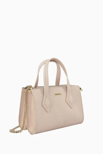 Kriste Bell Kadın El Çantası Pudra 7019 - Resim 2